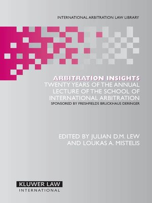 cover image of Arbitration Insights
